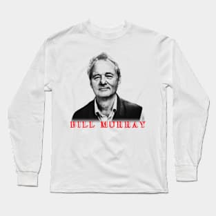 bill murray vintage retro Long Sleeve T-Shirt